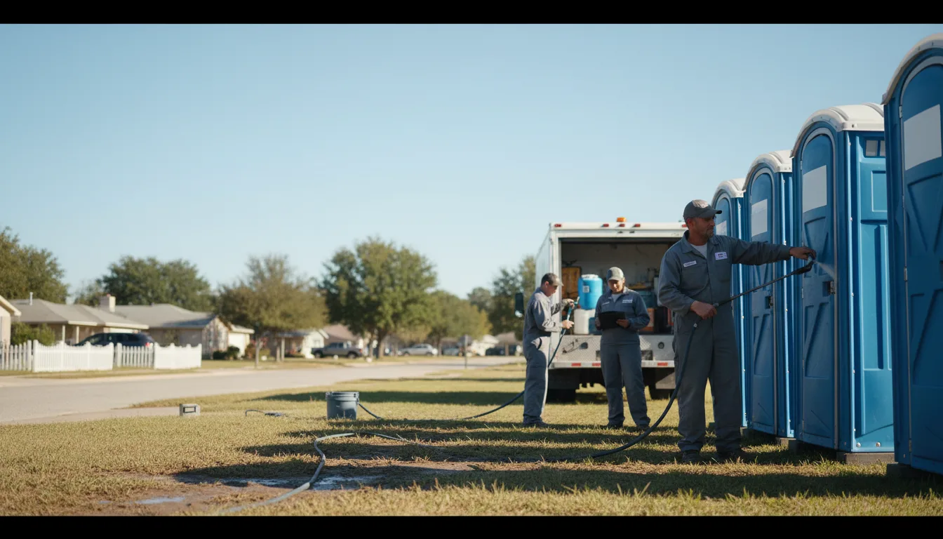 Long-Term Portable Toilet Rental in Plainville, IL near me